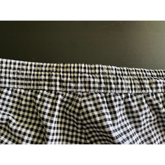 Attyre New York Seersucker Black and White Checkered Pants Sz8 - Picture 12 of 16